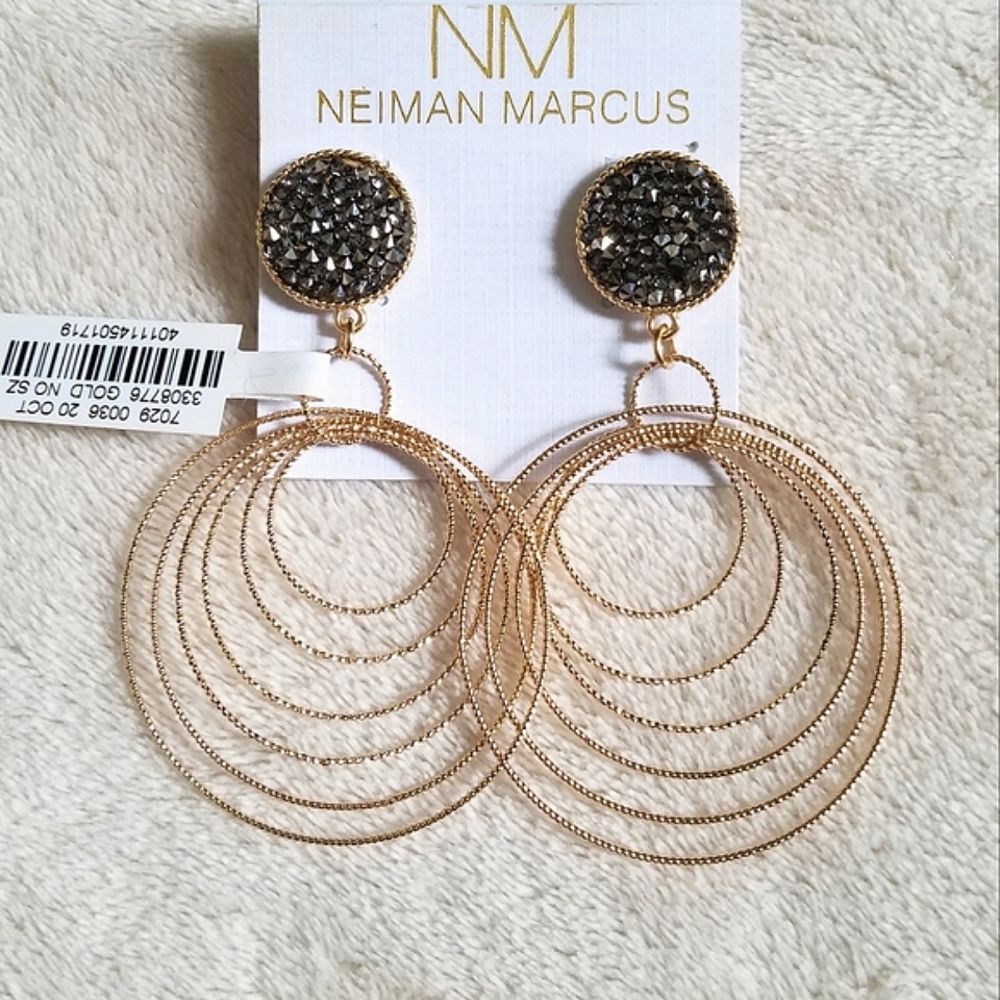 Neiman Marcus Gold Earrings